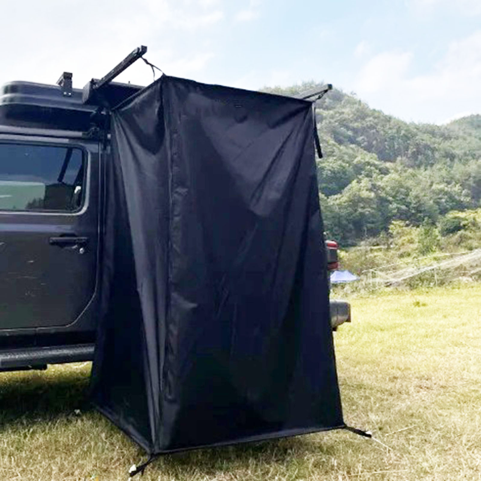 Outdoor Camping Van Tent - เต็นท์อาบน้ำข้างรถแบบพกพา สำหรับรถยนต์ RV รถตู้ ห้องน้ำเคลื่อนที่ ห้องเปลี่ยนเสื้อผ้า