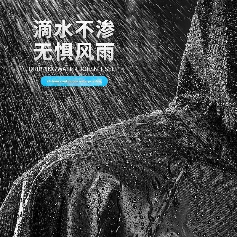 Camping Rain Poncho - เสื้อกันฝนใหม่สำหรับผู้หญิงและผู้ชาย เสื้อกันฝนหนาพิเศษกันน้ำ เหมาะสำหรับการท่องเที่ยว เดินป่ากลางแจ้ง เสื้อกันฝนแบบมีฮู้ด