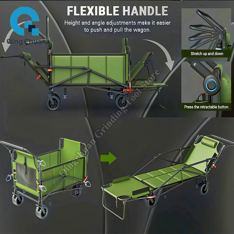 รถเข็นแคมป์ปิ้งอเนกประสงค์ ขนา - Outdoor Camping Trolley บทวิจารณ์และราคา