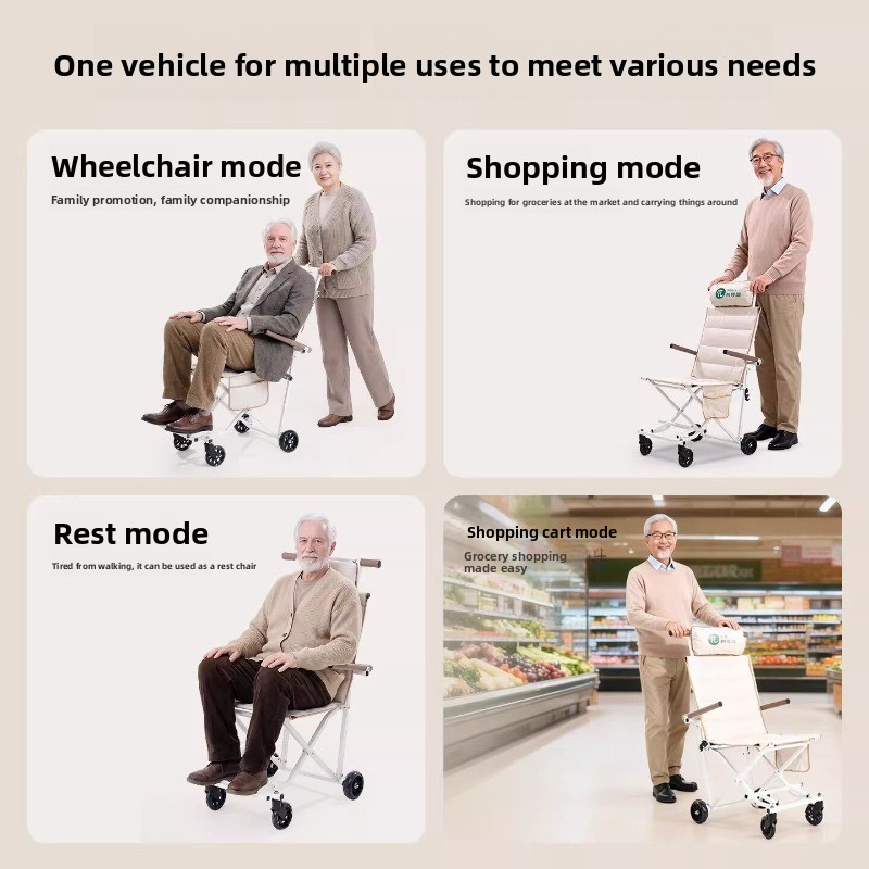 เก้าอี้พับอเนกประสงค์สำหรับการ - Outdoor Camping Trolley บทวิจารณ์และราคา