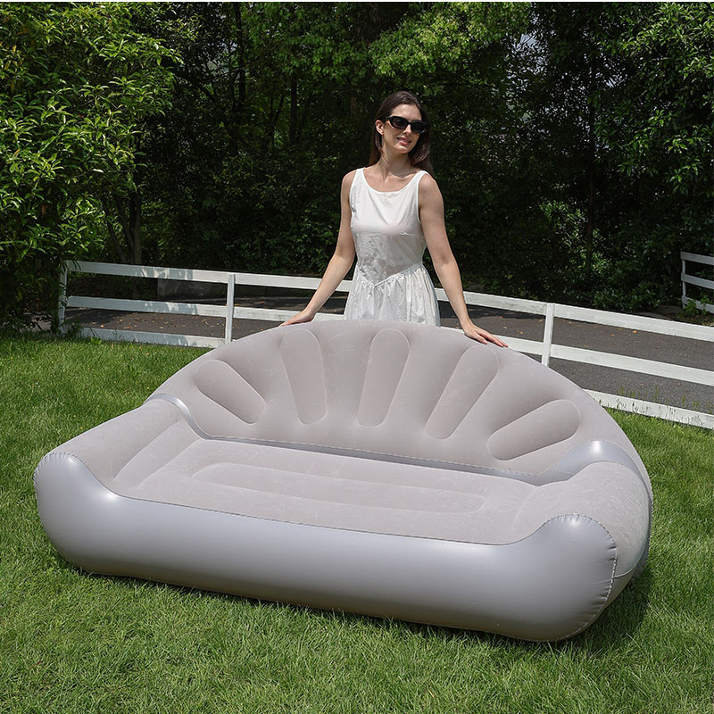 โซฟาเป่าลมรูปพัดลมสำหรับ 2 คน  - Bed Outdoor Camping บทวิจารณ์และราคา