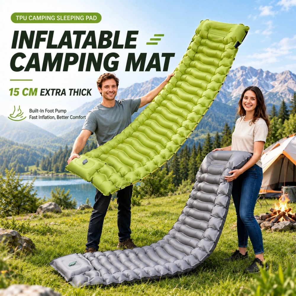 แผ่นรองนอนสำหรับตั้งแคมป์ ที่น - Outdoor Camping Rugs บทวิจารณ์และราคา