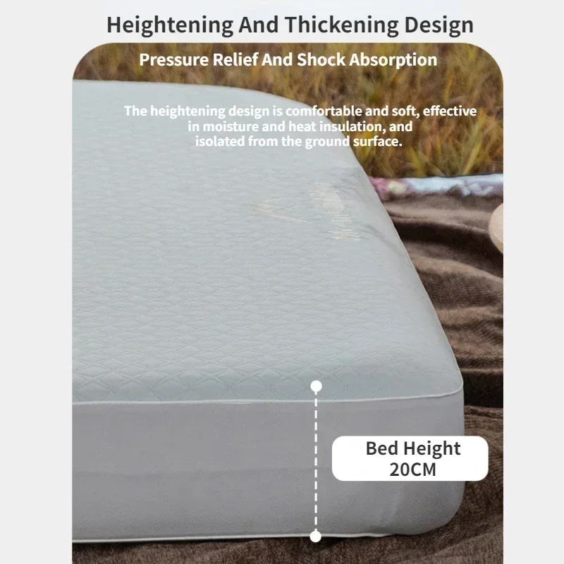 ที่นอนเป่าลมอัตโนมัติสำหรับ 2  - Outdoor Camping Rugs บทวิจารณ์และราคา