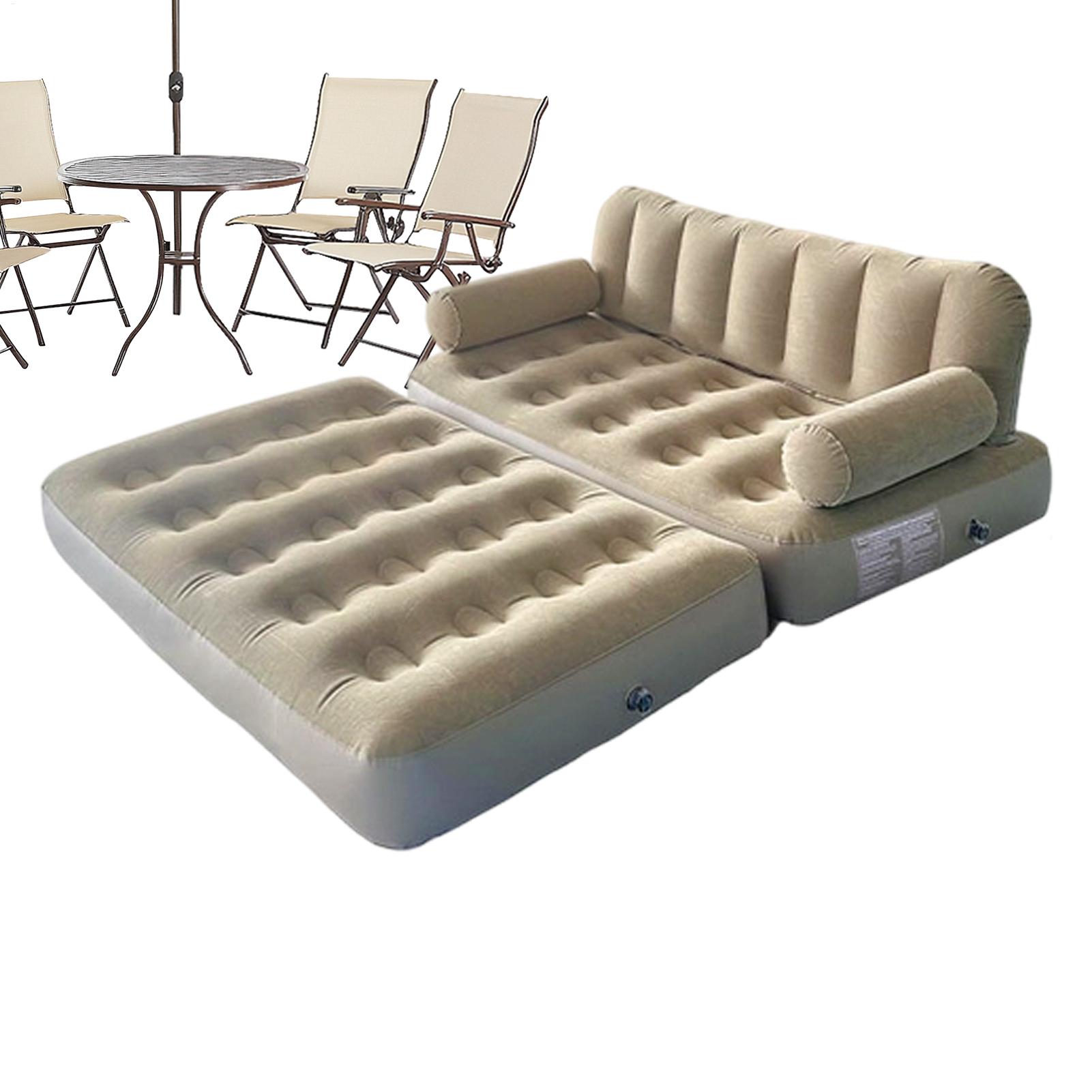 โซฟาเป่าลมพร้อมปั๊มลม เตียงพับ - Bed Outdoor Camping บทวิจารณ์และราคา