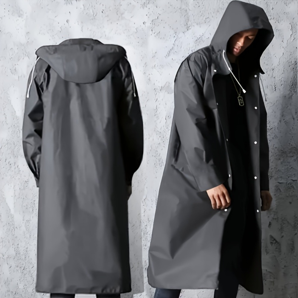 เสื้อปอนโชกันฝนสำหรับผู้ใหญ่ทุ - Camping Rain Poncho บทวิจารณ์และราคา